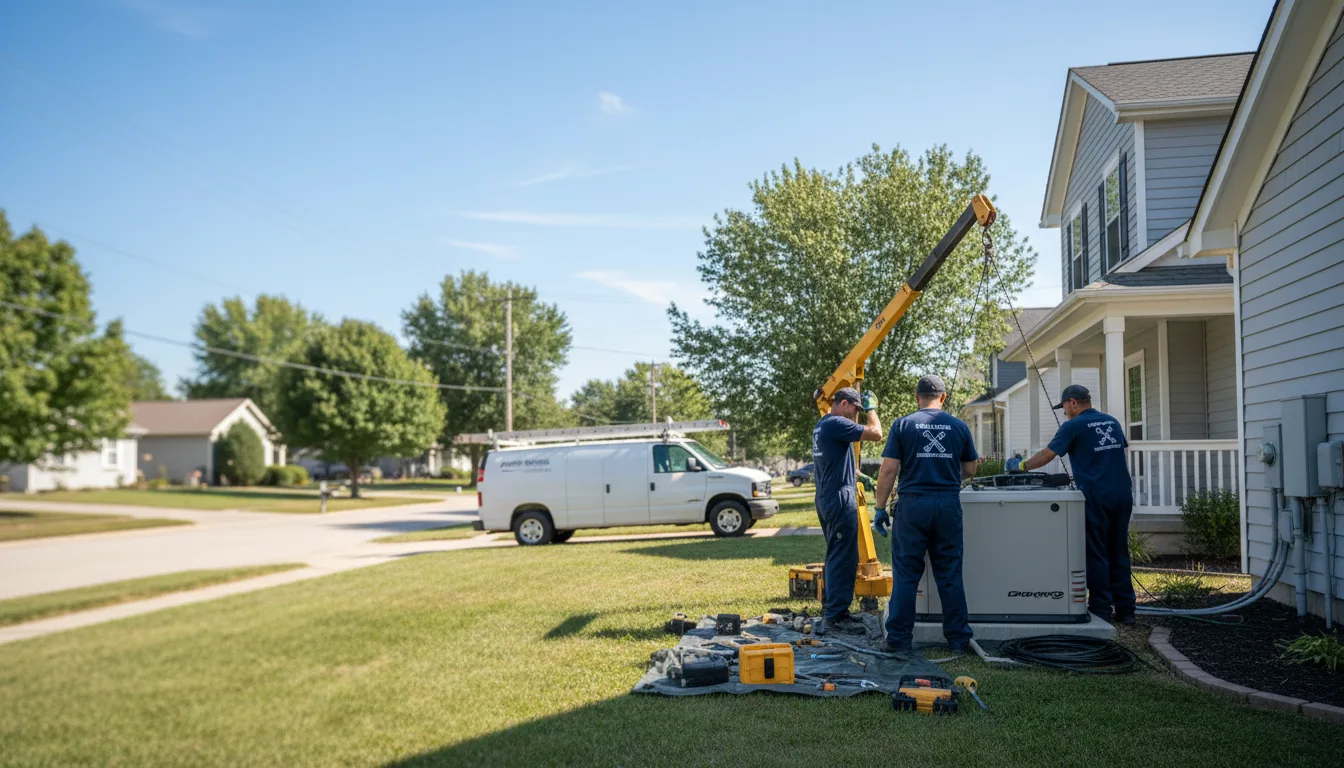 Generator Installation in Mulvane, KS near me
